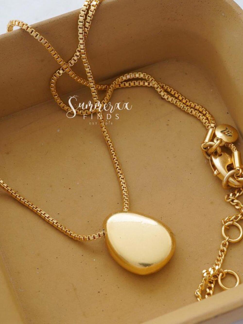 Madewell Pebble Pendant Necklace